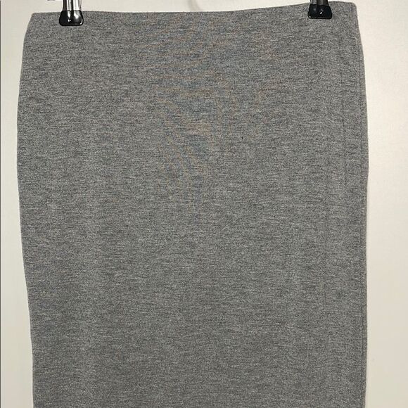 Gray Midi casual Pencil Skirt - Picture 2 of 6